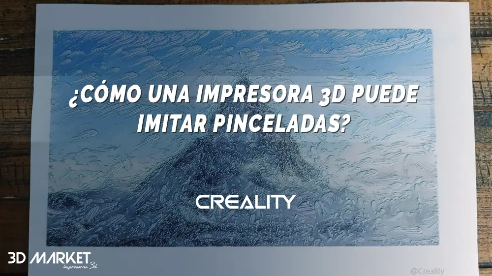 impresora 3D puede imitar pinceladas