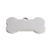 SILVER BONE DOG TAG